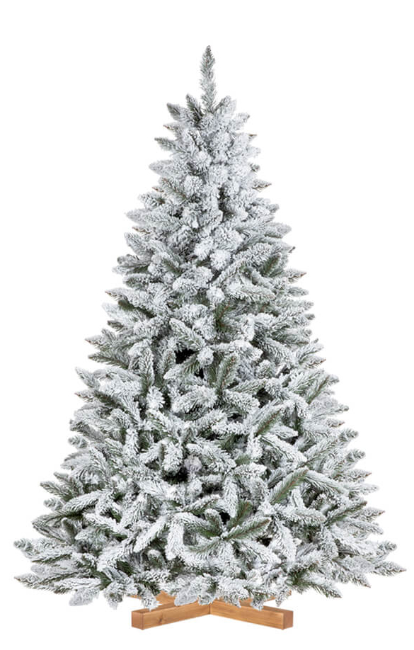 Artificial Christmas Tree Flocked Natural Spruce