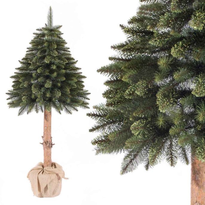 Christmas tree in a burlap sack FairyTrees